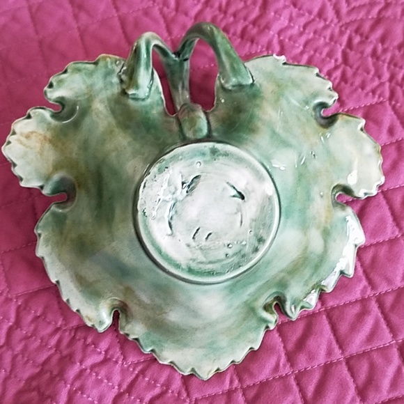 Hand made leaf Candy Dish - Picture 2 of 3